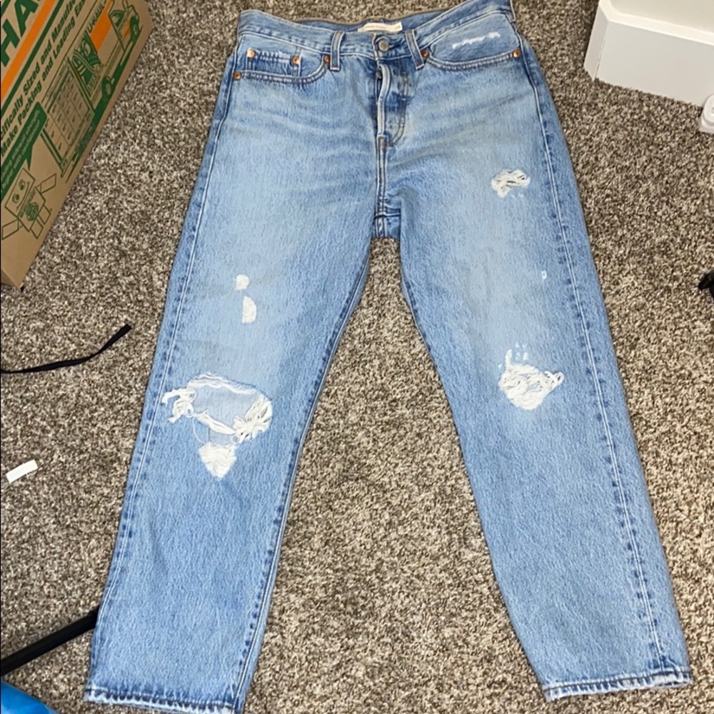 Levi’s wedgie fit jeans